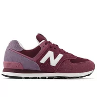 Buty sportowe męskie - Buty New Balance U574ABO - bordowe - miniaturka - grafika 1