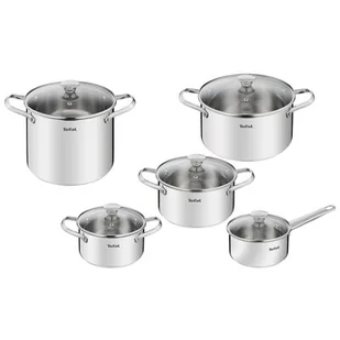 Tefal Zestaw garnków Cook Eat B921SA55 10 elementów B921SA55 - Zestawy garnków i patelni - miniaturka - grafika 1