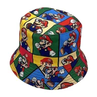 Czapki dla dzieci - Mario Dzieci Chłopcy Dziewczęta Kapelusze Bucket Czapka dla dzieci Czapka rybaka Czapka z daszkiem UV Kapelusz przeciwsłoneczny Lato Plaża Podróże ... - miniaturka - grafika 1
