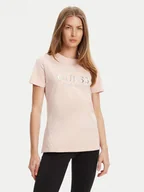 Koszulki i topy damskie - Guess T-Shirt V5YI12 J1314 Różowy Regular Fit - miniaturka - grafika 1