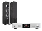 Zestawy stereo - Rotel S14 (srebrny) + Tesi 661 (czarny) - miniaturka - grafika 1