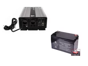 AZO Digital Zestaw zasilania awaryjnego Sinus UPS-4000SR 4000W + AKU 100Ah 12V VRLA AGM - Zasilacze awaryjne UPS - miniaturka - grafika 1