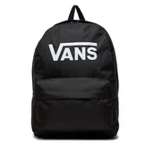 Plecaki - Plecak Vans Old Skool Print Backpack VN000H50BLK1 Czarny - miniaturka - grafika 1
