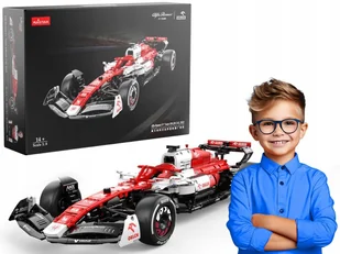AUTKO do składania 2261 elementów ALFA ROMEO F1 C42 skala 1:8 klocki RASTA - Klocki - miniaturka - grafika 1
