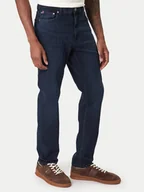 Spodnie męskie - Tommy Hilfiger Jeansy Bleecker MW0MW41906 Granatowy Slim Fit - miniaturka - grafika 1