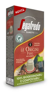 Segafredo Kapsułki do Nespresso Le Origini Peru 10 szt 8003410243663 - Kawa w kapsułkach i saszetkach - miniaturka - grafika 1