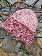 Czapki dla dzieci - Czapka merino farbowana roślinami Marzanna - miniaturka - grafika 1