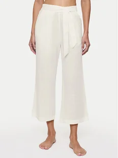 Triumph Spodnie materiałowe Summer 10222571 Écru Relaxed Fit - Spodnie damskie - miniaturka - grafika 1