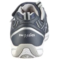 Buty dla chłopców - Swissies Półbuty chłopięce Turquoise, niebieski - Niebieski Dark Navy Dark Navy Silver - 29 EU - miniaturka - grafika 1