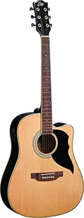 Tavola in abete laminat, fasce e bottom in linden. Adatto a chi fa il primo passo nel mondo della chitarra acustica. Dotata di preamplificatore VAN3L EQ. - Struny gitarowe  - miniaturka - grafika 1