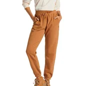 Spodnie damskie - Spodnie damskie Billabong Halifax brązowe dresowe joggery -M - miniaturka - grafika 1