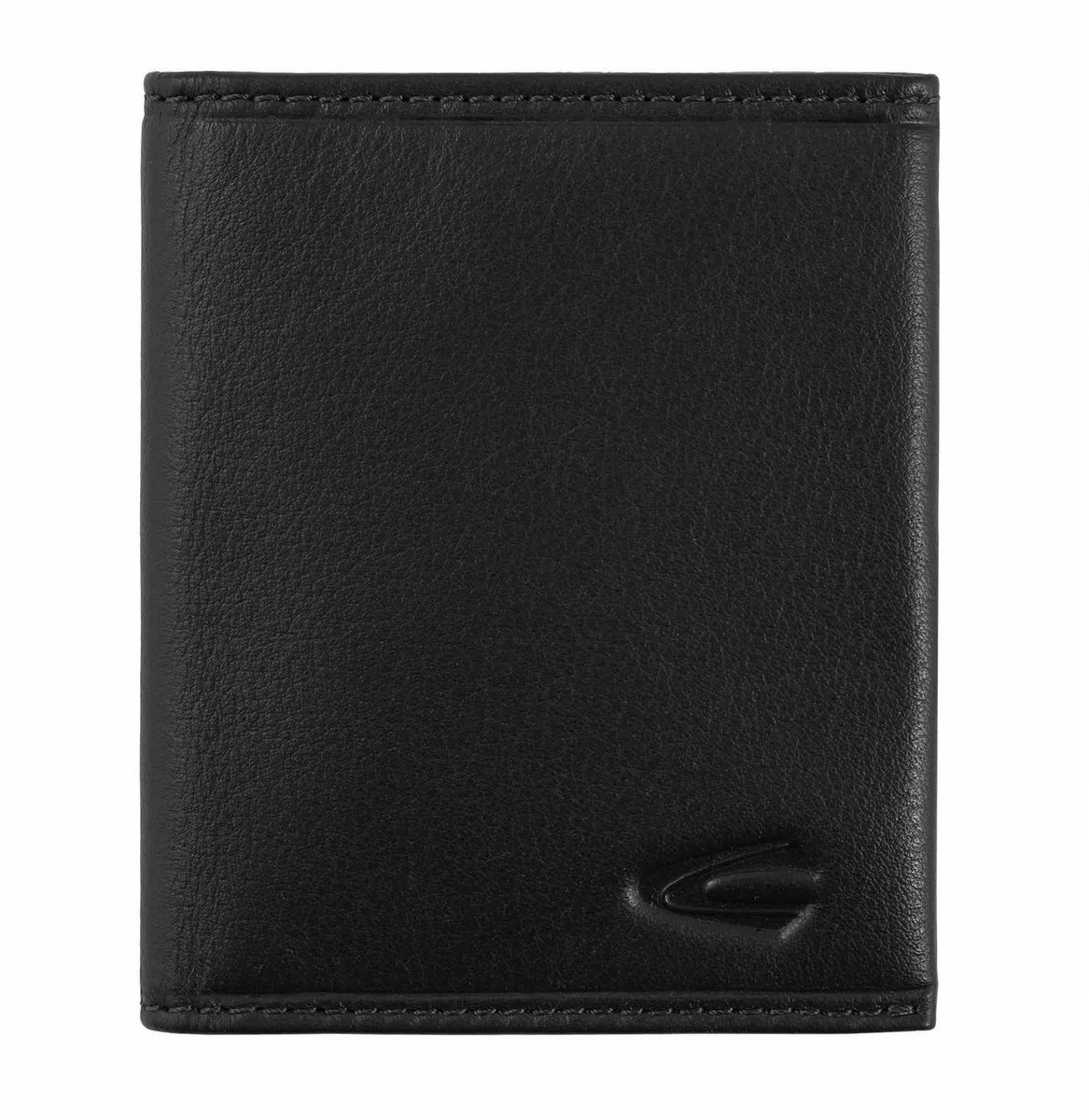 Small Slim CAMEL ACTIVE skórzany portfel, etui czarny 286 701 60 RFID