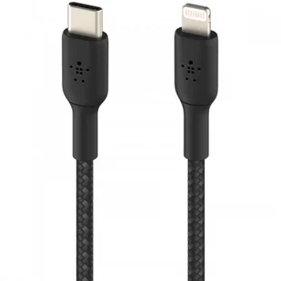 Belkin Kabel Boost Charge Braided USB-C do Lightning 2m, czarny 745883788804 - Kable USB - miniaturka - grafika 5