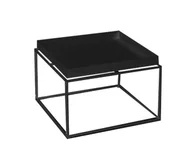 Ławy i stoliki kawowe - King Home Stolik RITTA XXL czarny metal (GT-252L.BLACK) - miniaturka - grafika 1