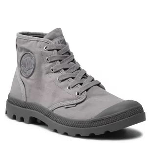 Palladium Trapery Pampa Hi 02352-071-M Gray Flannel - Botki damskie - miniaturka - grafika 1