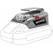 Latarki - GRAPHITE Latarka akumulatorowa GRAPHITE 58G025 - miniaturka - grafika 1