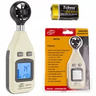 Inne urządzenia pomiarowe - ANEMOMETR WIATROMIERZ MIERNIK WIATRU TEMPERATURY - miniaturka - grafika 1