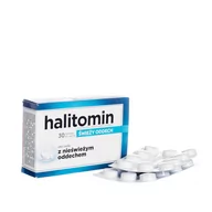 Produkty na nieświeży oddech - Aflofarm HALITOMIN 30 tabl do ssania 3090461 - miniaturka - grafika 1