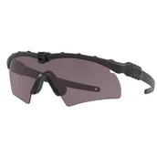 Okulary przeciwsłoneczne - Oakley - Okulary balistyczne SI Ballistic M Frame 3.0 Black - Prizm Grey - OO9146-3332 - miniaturka - grafika 1
