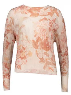 Guess Sweter w kolorze beżowym - Swetry damskie - miniaturka - grafika 1