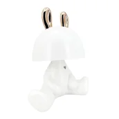 Lampy stojące - Lampa stołowa Fancy biały USBC LED Sanico - miniaturka - grafika 1