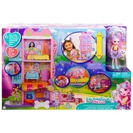 Lalki dla dziewczynek - Lalka Enchantimals Miejski domek z kawiarenką HJH65 - miniaturka - grafika 1