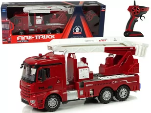 Straż pożarna zdalnie sterowana - Leantoys - Zabawki zdalnie sterowane - miniaturka - grafika 1