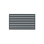 Ogrodzenia - Przęsło ogrodzeniowe Szafir Element 2x1.18 m Polargos - miniaturka - grafika 1