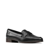 Półbuty damskie - Hamble Loafer [black leather] - rozmiar 35.5 - miniaturka - grafika 1