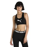 Biustonosze - Puma Mid Impact 4keeps Graphic Biustonosz sportowy PM Damski - miniaturka - grafika 1
