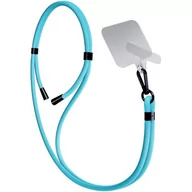 Pozostałe akcesoria do telefonów - Smycz do telefonu 3MK EasyClip Jasnoniebieski - miniaturka - grafika 1