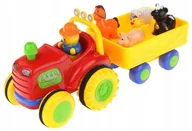 Samochody i pojazdy dla dzieci - Traktor Farmer ze zwierzątkami Interaktywny - miniaturka - grafika 1
