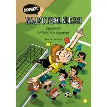Najfutbolniejsi komiks Najfutbolniejsi T.1 Tajemnica latających sędziów - Komiksy dla dzieci - miniaturka - grafika 1