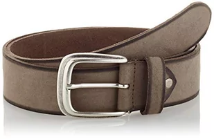 MGM Pasek unisex Casual Belt Cologne, szarobrązowy, 80 cm - Paski - miniaturka - grafika 1