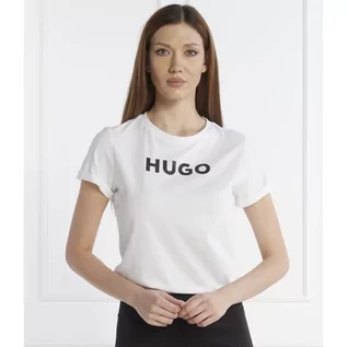 Koszulki i topy damskie - HUGO T-shirt | Slim Fit - grafika 1