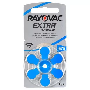 Rayovac 60 x baterie do aparatów słuchowych Power One Varta 675 - Baterie i akcesoria - miniaturka - grafika 3
