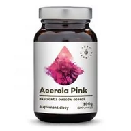 Przeziębienie i grypa - AURA HERBALS Aura Herbals Acerola Pink ekstrakt z owoców aceroli 100 g - miniaturka - grafika 1