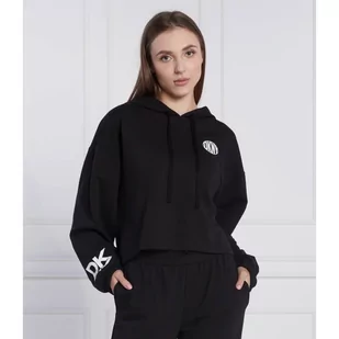 DKNY SLEEPWEAR Bluza | Cropped Fit - Bluzy damskie - miniaturka - grafika 1