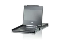 Adaptery i przejściówki - Aten Konsola KVM CL6708MW-ATA-AG 8-portowa DVI FHD 17.3" LCD CL6708MW-ATA-AG - miniaturka - grafika 1