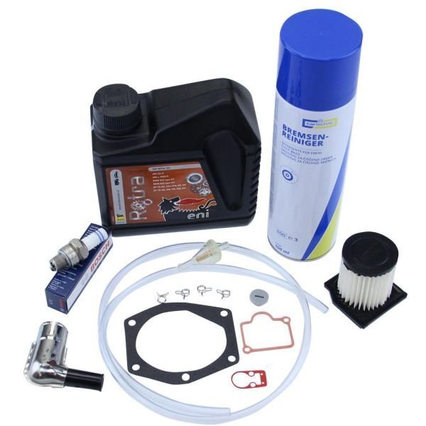 Zestaw inspekcyjny Hercules Prima 3 5 uszczelka filtr powietrza 27mm świeca zapłonowa Bosch W7AC uszczelki gaźnika Sachs 505 2-biegowa