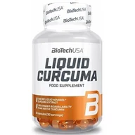 Witaminy i minerały dla sportowców - BioTech Liquid Curcuma 30 capsules - miniaturka - grafika 1
