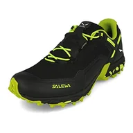 Moda i Uroda OUTLET - Salewa Męskie buty do biegania w terenie MS Speed Beat Gore-tex, czarny - Black Out Fluo Yellow - 40.5 EU - miniaturka - grafika 1
