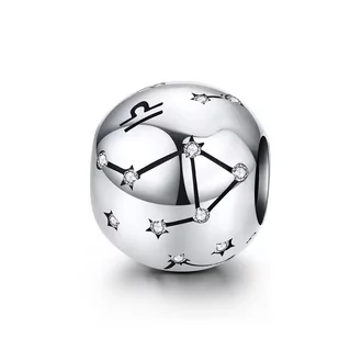 CHARMS ZNAK ZODIAKU WAGA  srebro 925 - Wisiorki - miniaturka - grafika 1