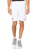 Spodenki damskie - Uhlsport Tunisia szorty dziecięce, uniseks wielokolorowa biały/czerwony 152 - miniaturka - grafika 1