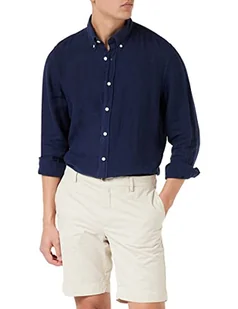Hackett London Męskie szorty Kensington, Srebrnoszary, 38W - Spodenki damskie - miniaturka - grafika 1