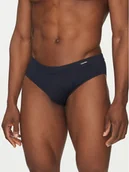Kąpielówki męskie - Calvin Klein Swimwear Kąpielówki KM0KM01113 Granatowy - miniaturka - grafika 1