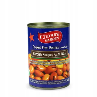 BÓB FOUL MEDAMES KURDYJSKI 400 g CHTOURA - Szybkie dania obiadowe - miniaturka - grafika 1