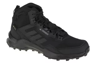Adidas Buty trekkingowe TERREX AX4 MID GTX | FY9638 | CCZARNY WĘGLOWY GREFOU | 10 - Buty trekkingowe damskie - miniaturka - grafika 1