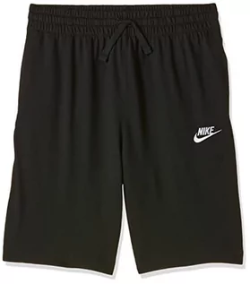 Spodnie i spodenki dla chłopców - NIKE Nike chłopięce B NSW Short JSY Aa spodnie czarny czarny/bia$109y/bia$110y 9 Lat DA0806 - grafika 1