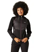 Kurtki i kamizelki sportowe damskie - Regatta Kurtka hybrydowa "Steren" w kolorze czarnym - miniaturka - grafika 1